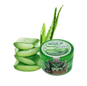 aloe vera skin hydrating and glow jar