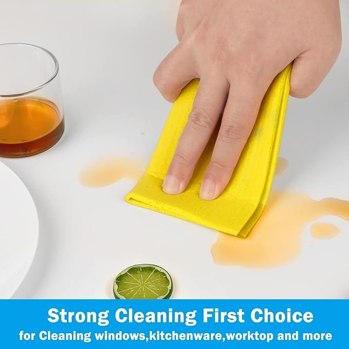 homexcel swedish dishcloths, 10 pack – reusable & absorbent homexcel swedish dishcloths, 10 pack – reusable & absorbent