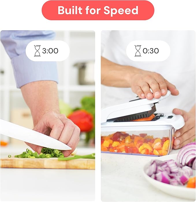fullstar the original pro chopper – 4 in 1 vegetable chopper and spiralizer, food chopper with container, fruit slicer, kitchen gadgets & home essentials (white) fullstar the original pro chopper – 4 in 1 vegetable chopper and spiralizer, food chopper with container, fruit slicer, kitchen gadgets & home essentials (white)