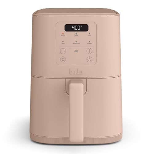 bella fits anywhere kitchenware: 4 qt. slim air fryer surf