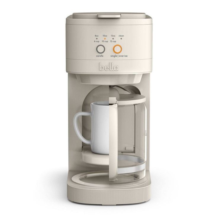 bella single serve coffee maker oatmilk