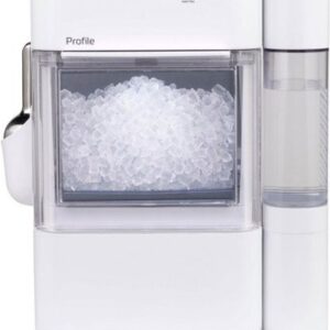 ge profile opal 2.0 ultra nugget ice maker with side tank stone white