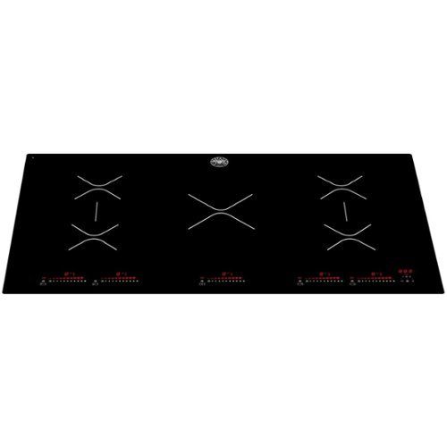 bertazzoni professional series 36" electric induction cooktop black