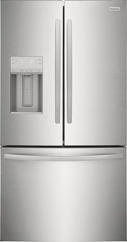 frigidaire 27.8 cu. ft. french door refrigerator stainless steel