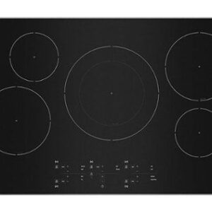 kitchenaid 36" built in electric induction cooktop with 5 elements stainless steel