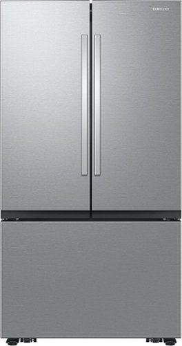 samsung 32 cu. ft. mega capacity 3 door french door refrigerator with dual auto ice maker stainless steel