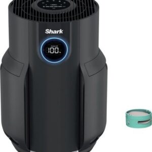 shark neverchange air purifier, 5 year filter life, 650 sq ft black
