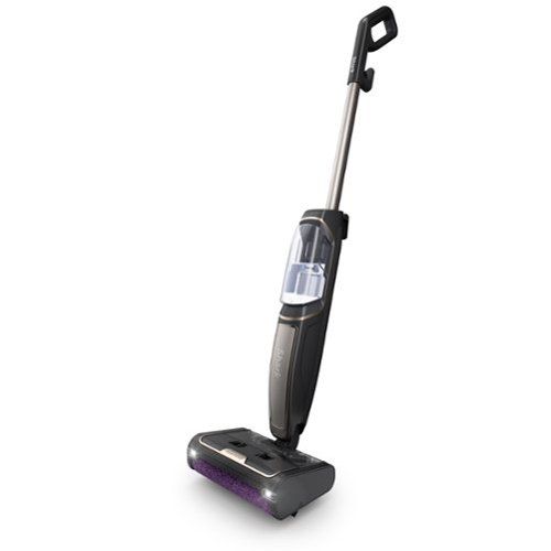 shark steampickup 3 in 1 steam, pick up & sanitize mop black/stone metallic
