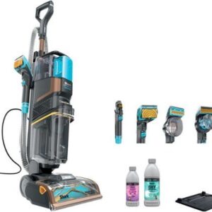 shark carpetxpert hairpro pet with stainstriker, corded upright deep carpet, rug & upholstery cleaner, pet stain remover gray