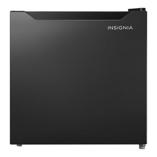 insignia™ 1.7 cu. ft. mini fridge with door storage and energy star certification black