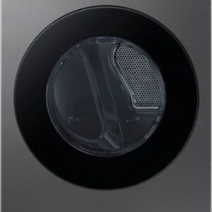 samsung 7.6 cu. ft. bespoke ai ultra capacity front load electric dryer with ai home and ai optidry+ dark steel