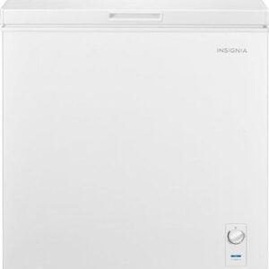 insignia™ 7 cu. ft. garage ready chest freezer white