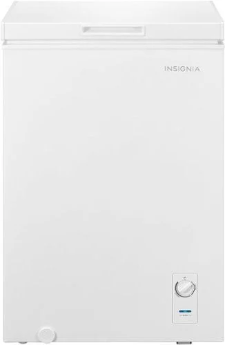 insignia™ 3.5 cu. ft. garage ready chest freezer white insignia™ 3.5 cu. ft. garage ready chest freezer white
