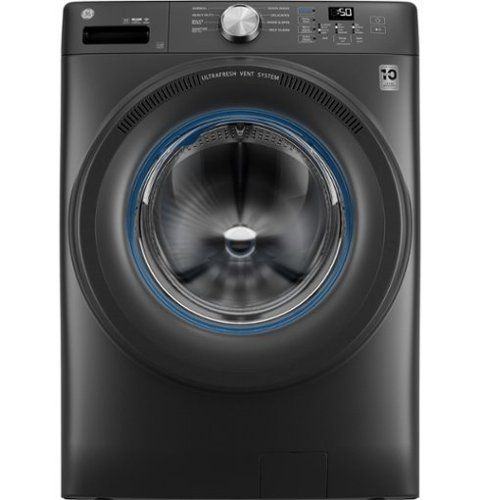 ge 4.6 cu. ft. high efficiency stackable smart front load washer with microban antimicrobial technology carbon graphite ge 4.6 cu. ft. high efficiency stackable smart front load washer with microban antimicrobial technology carbon graphite
