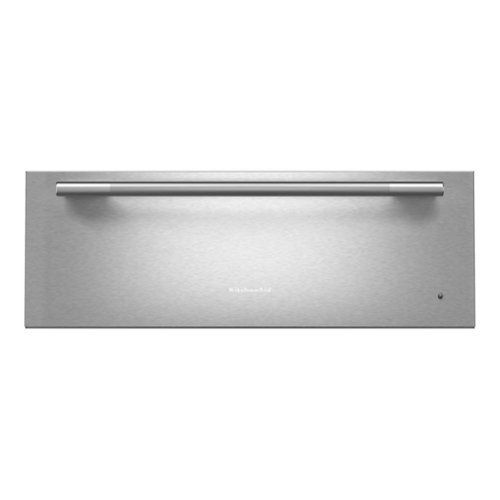 kitchenaid 30" warming drawer with slow cook function and bread proof function stainless steel
