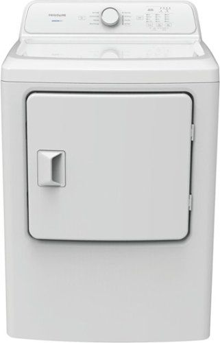 frigidaire 7 cu. ft. electric dryer with 8 dry cycles white frigidaire 7 cu. ft. electric dryer with 8 dry cycles white